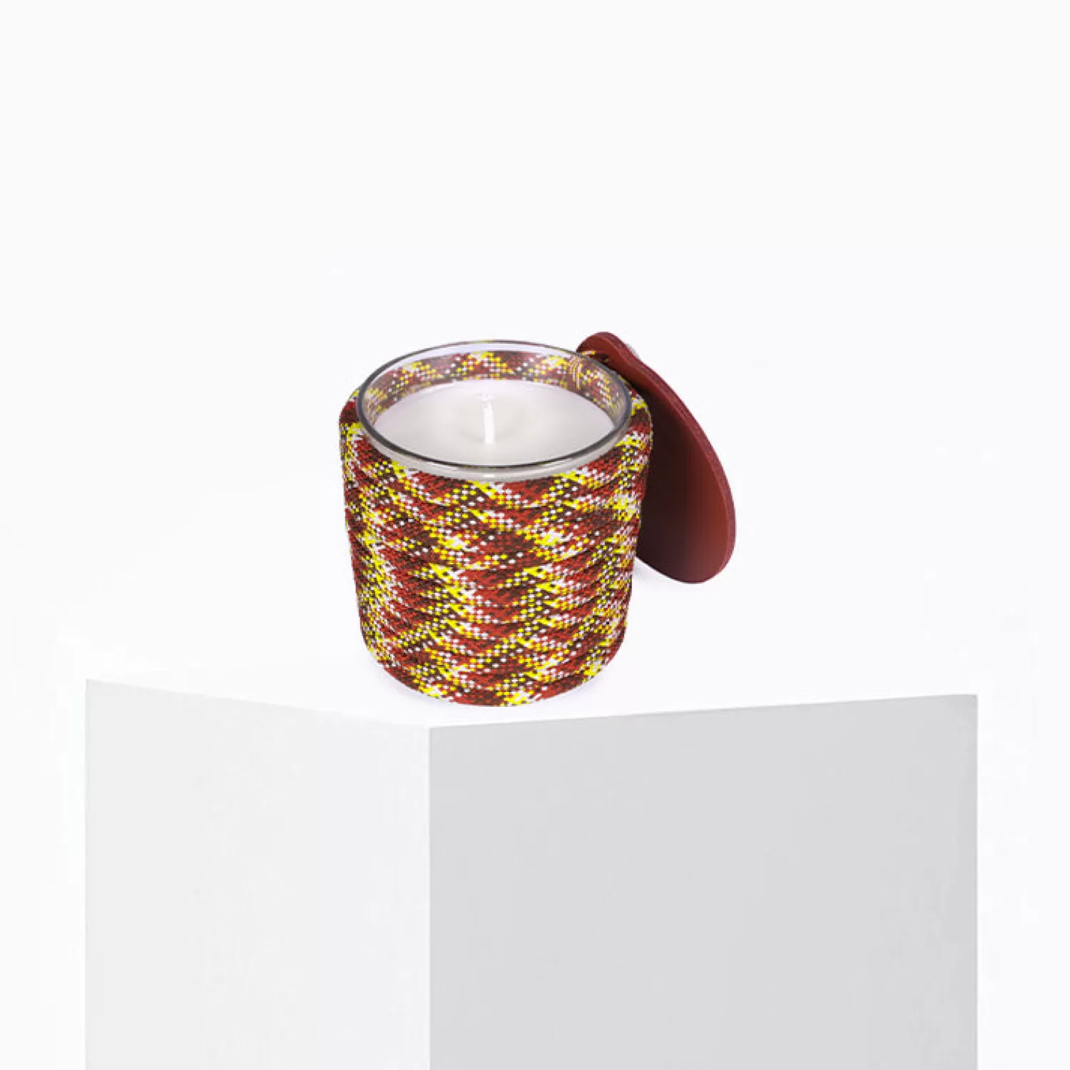 Outlet Craie Studio Bougie Figue Square Marron