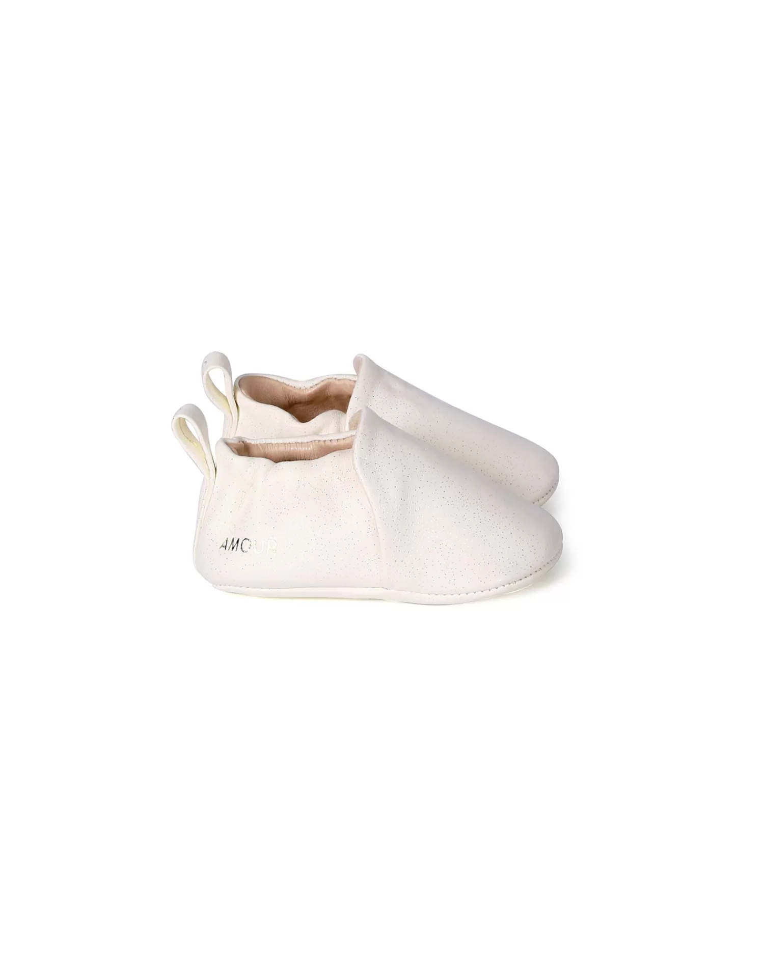 New Craie Studio Chausson A Pepite Blanc
