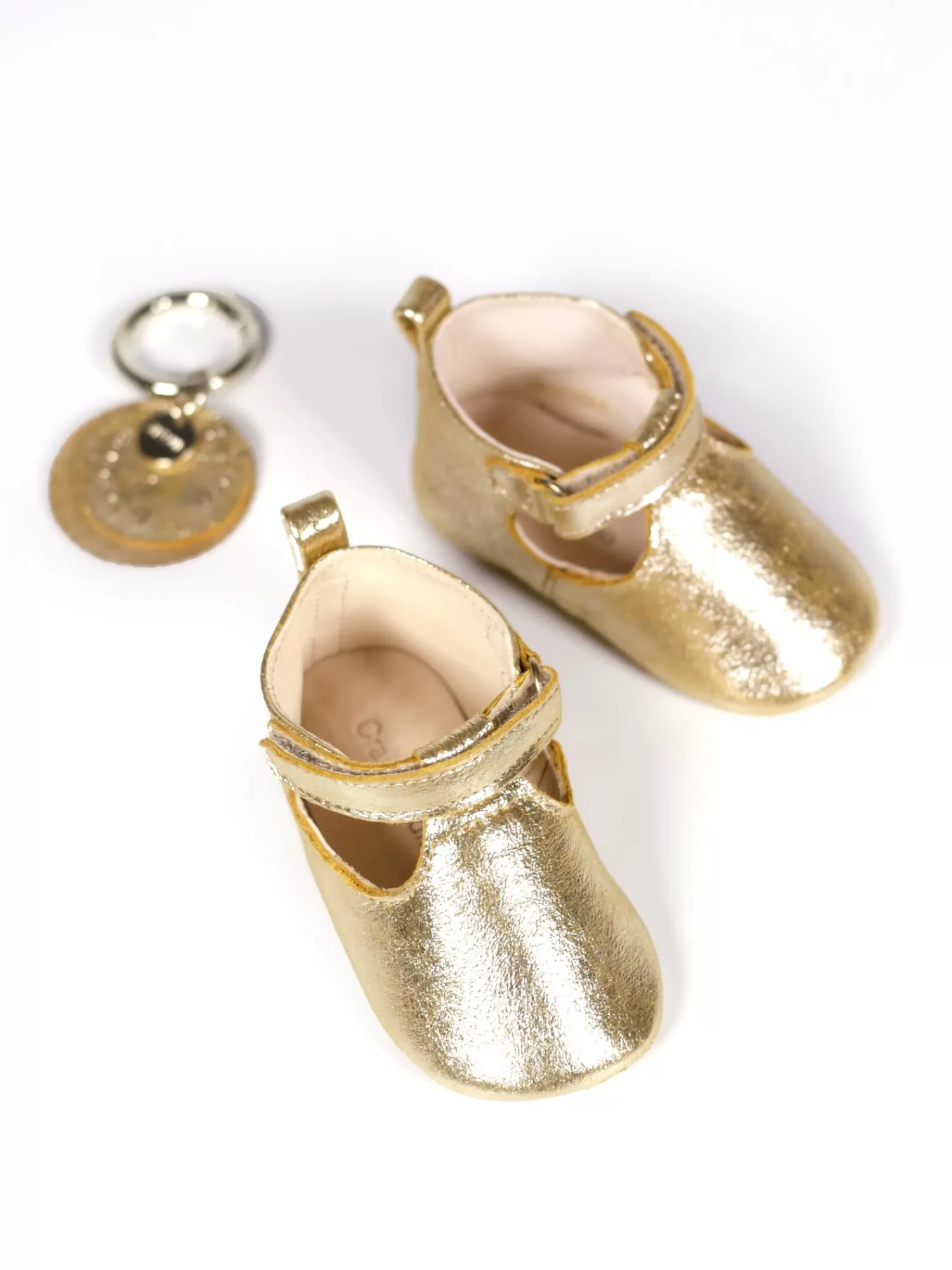 Clearance Craie Studio Chausson B Poudre Or