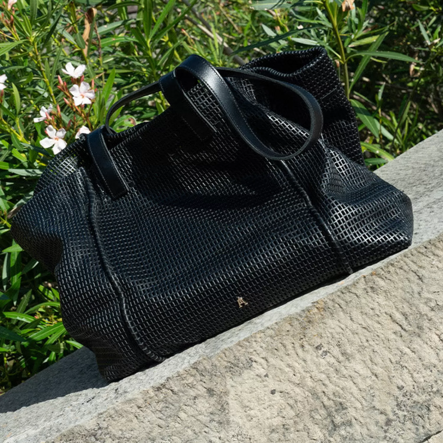 Clearance Craie Studio Grand Cabas Alba Noir