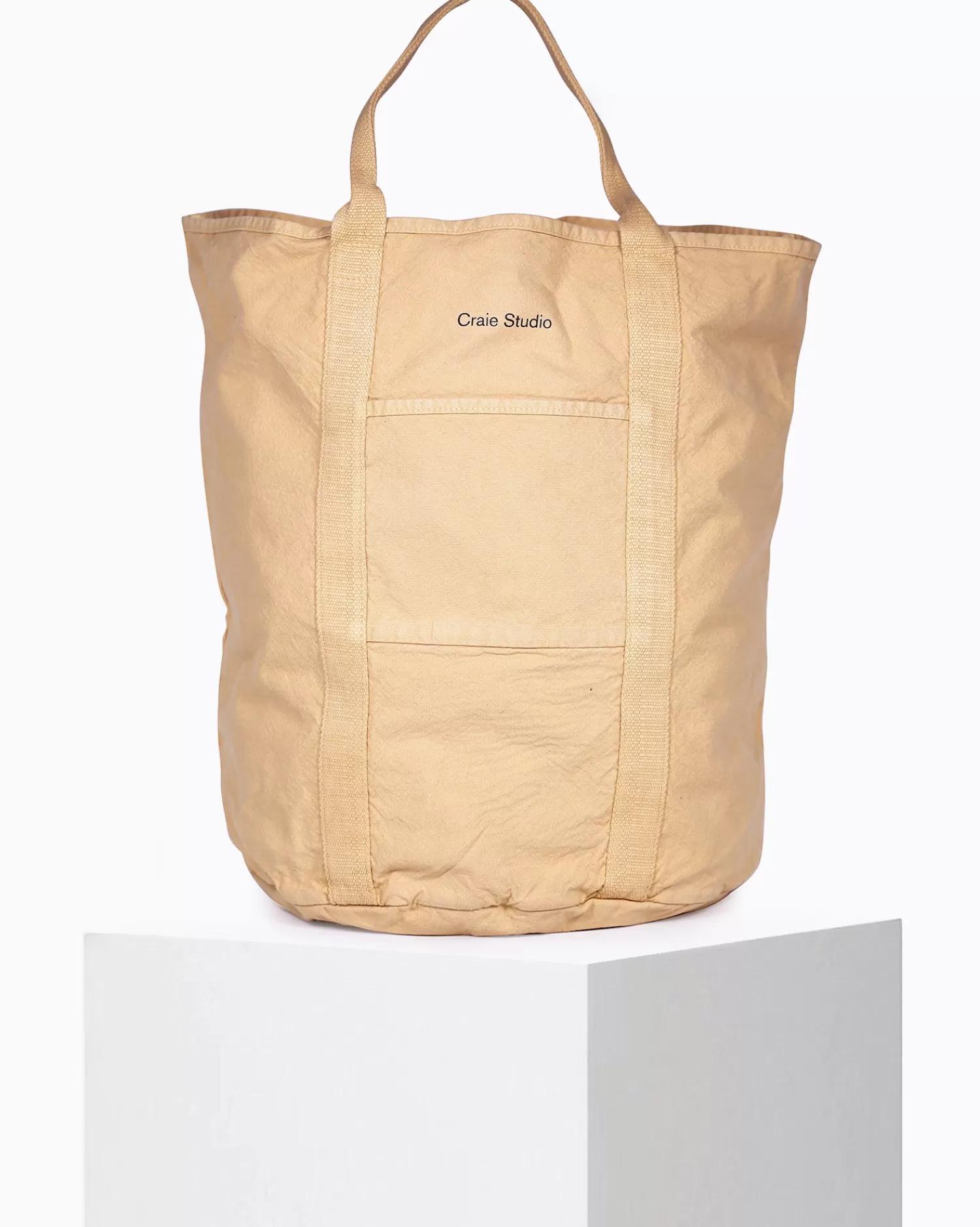 Flash Sale Craie Studio Grand Cabas coton Nougat Rose