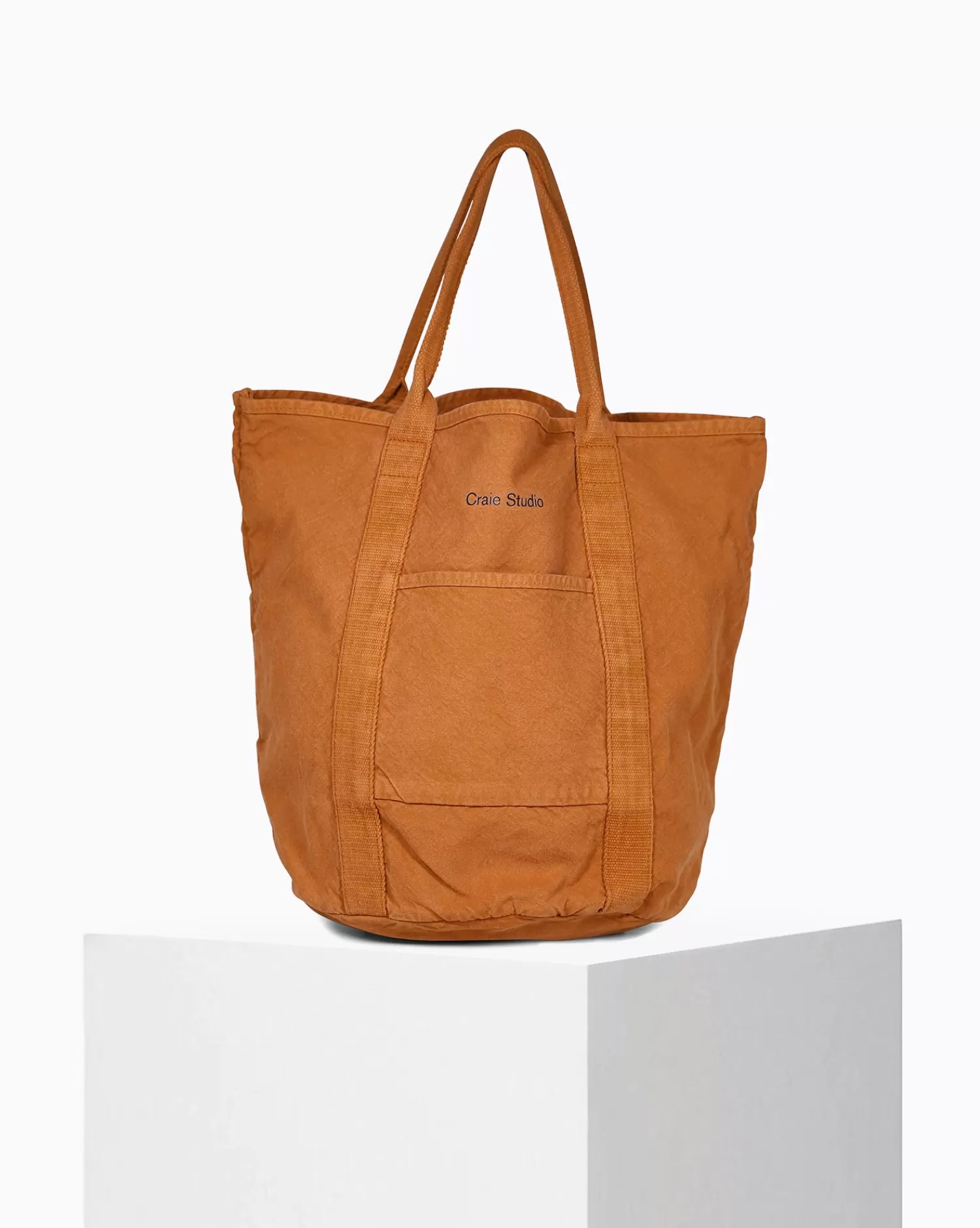 Hot Craie Studio Petit Cabas coton Fondant Camel