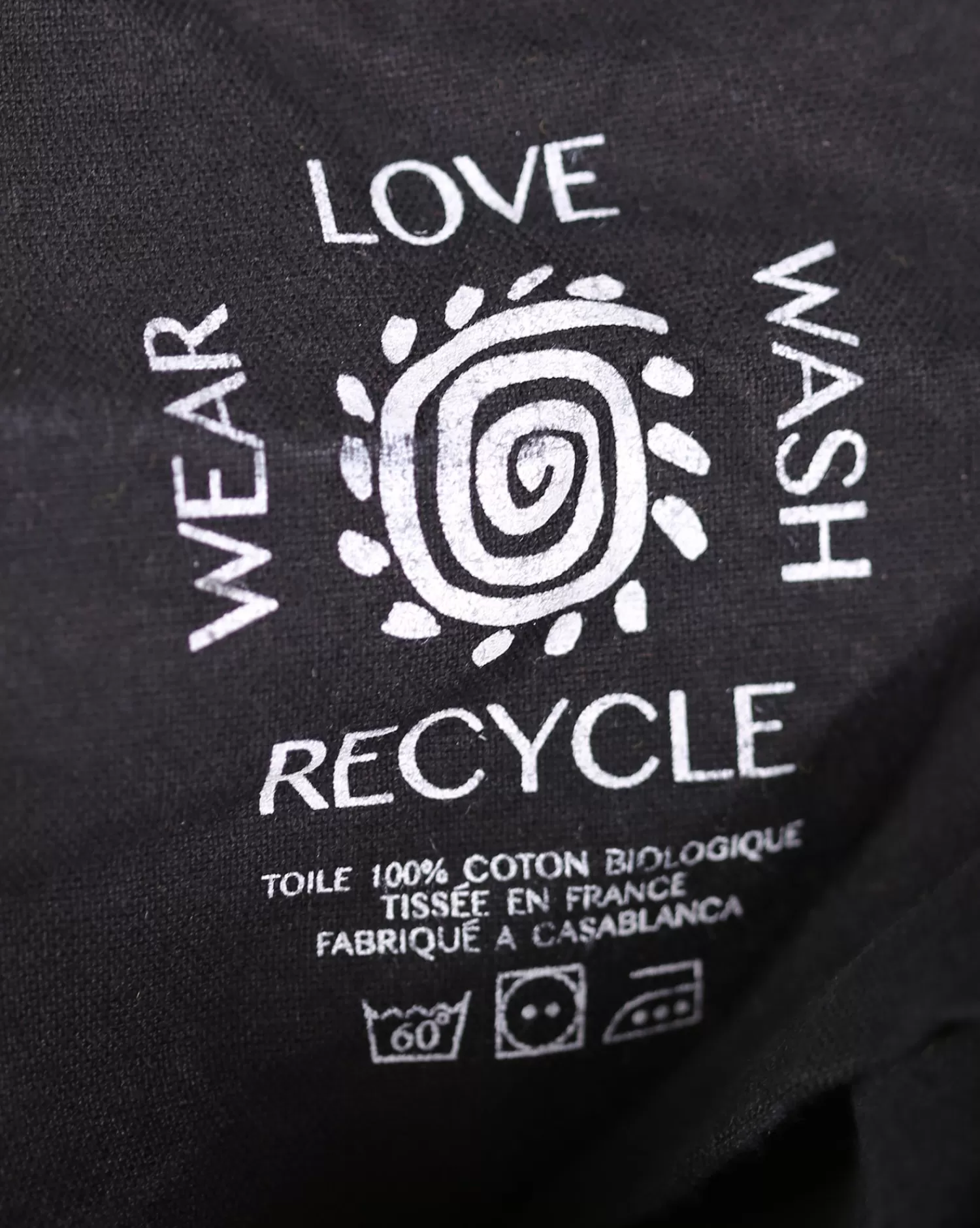 Best Craie Studio Petit Cabas coton Noir