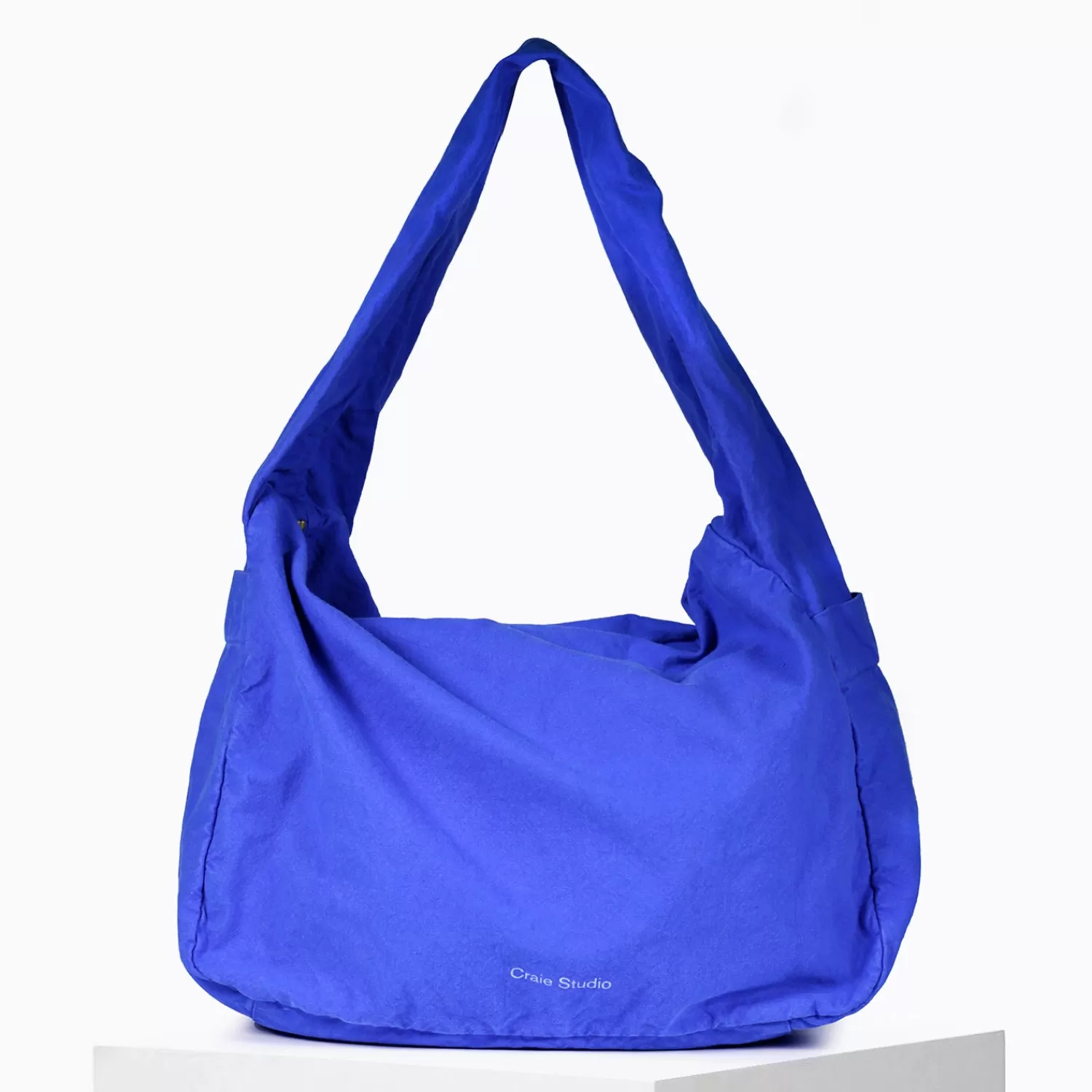 Best Craie Studio Petit Hobo coton Electric Bleu