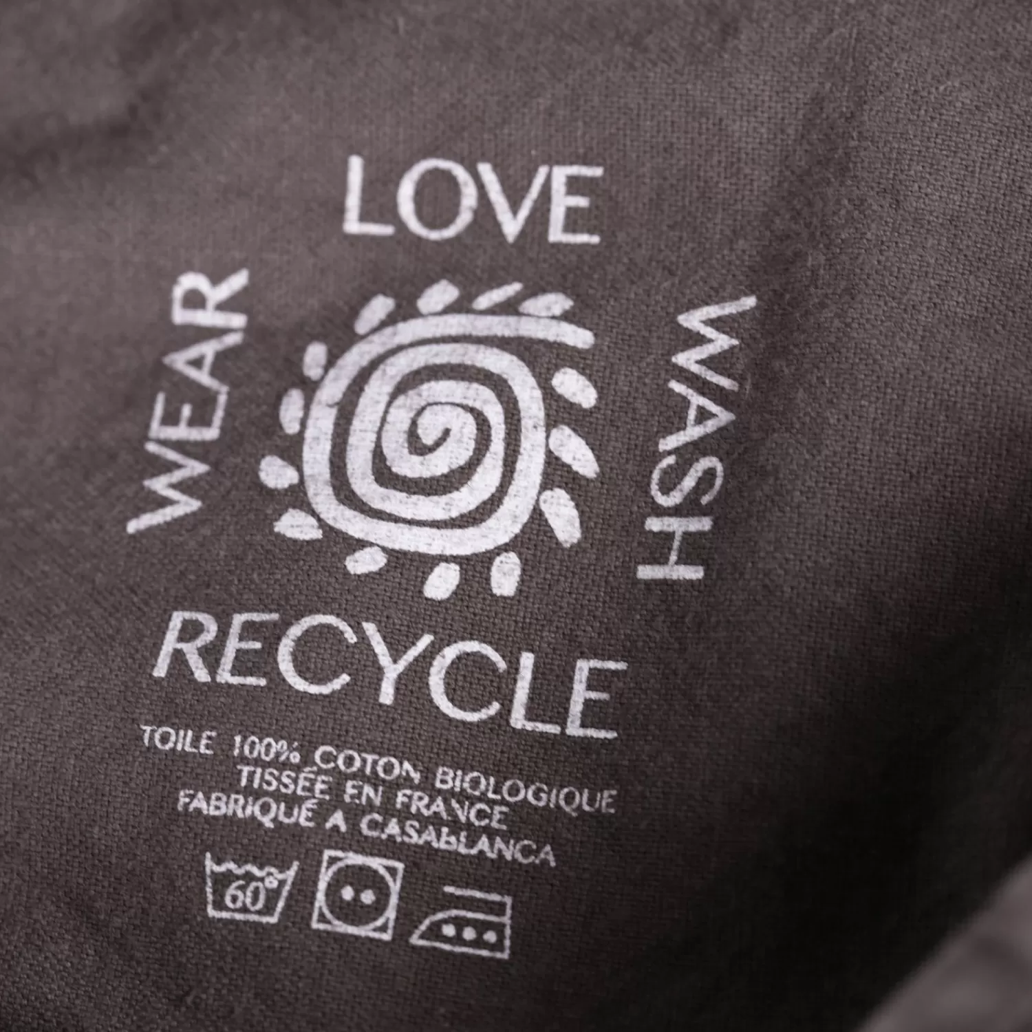 Flash Sale Craie Studio Petit Hobo coton Taupe