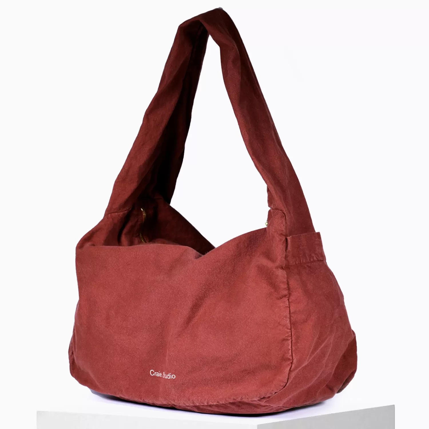 petit_sac_hobo_coton_henn_3.webp Cheap Craie Studio Petit sac Hobo coton Henné Camel