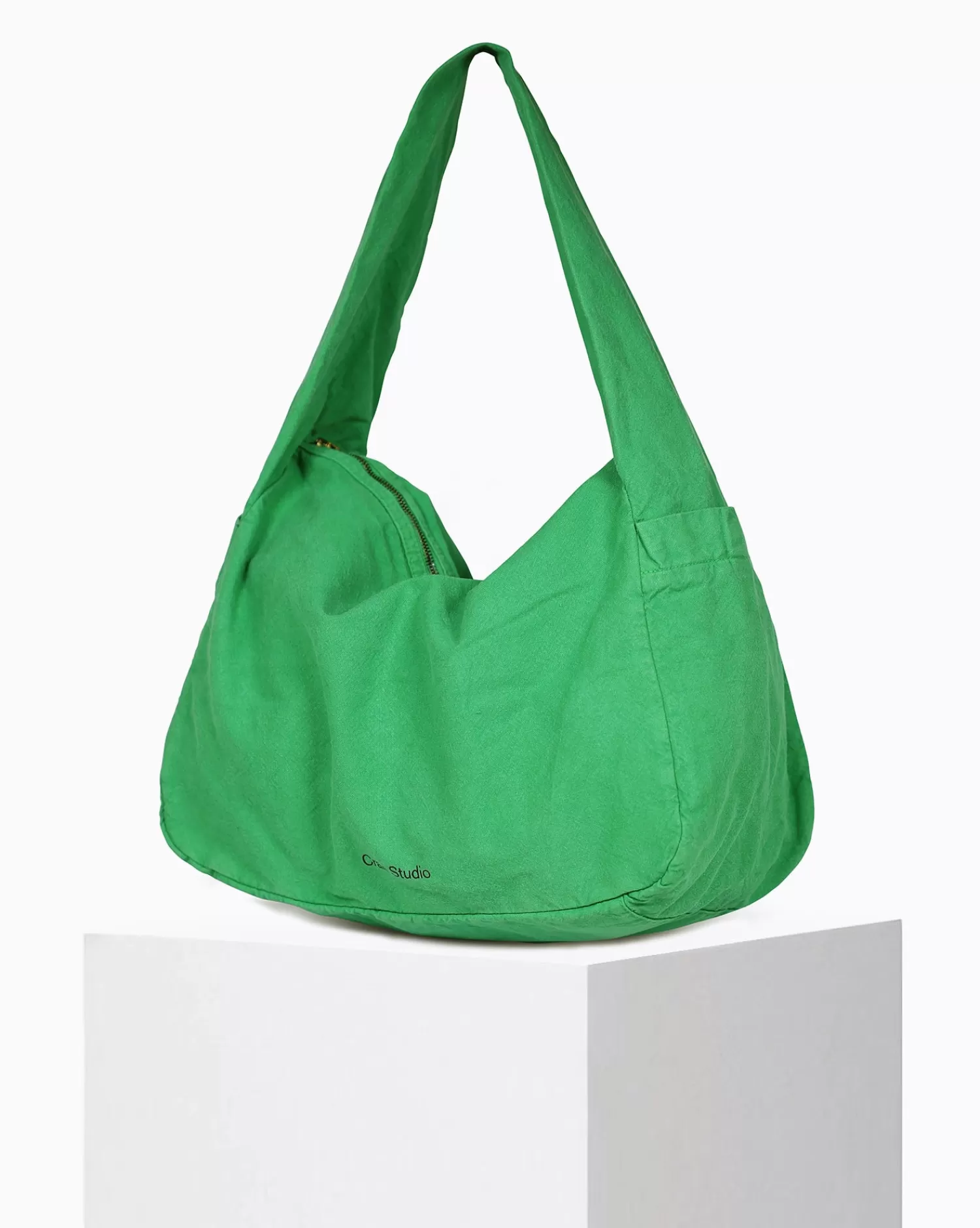 petit_sac_hobo_coton_mint_2.webp Cheap Craie Studio Petit sac Hobo coton Mint Vert