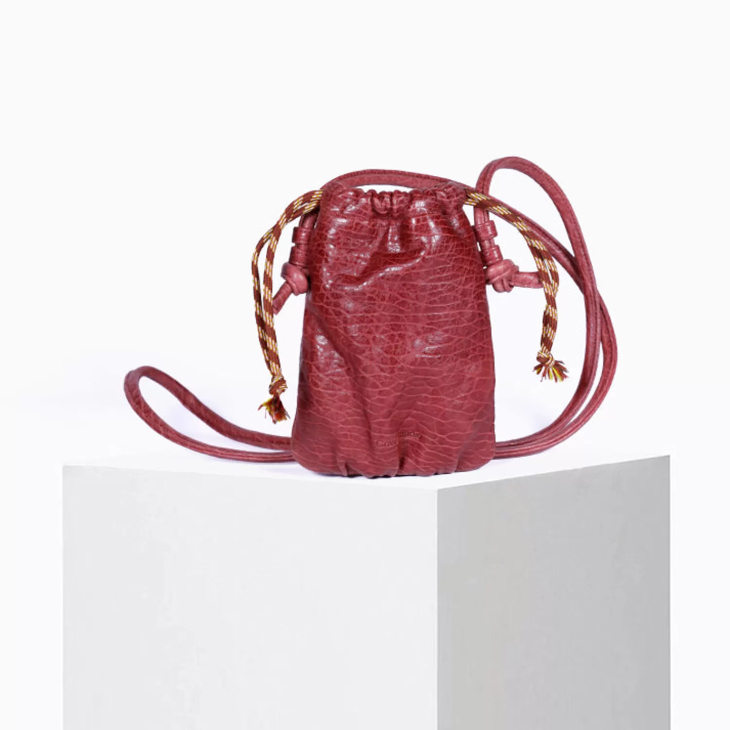 Clearance Craie Studio Pochette Milli Bubble Red Rouge