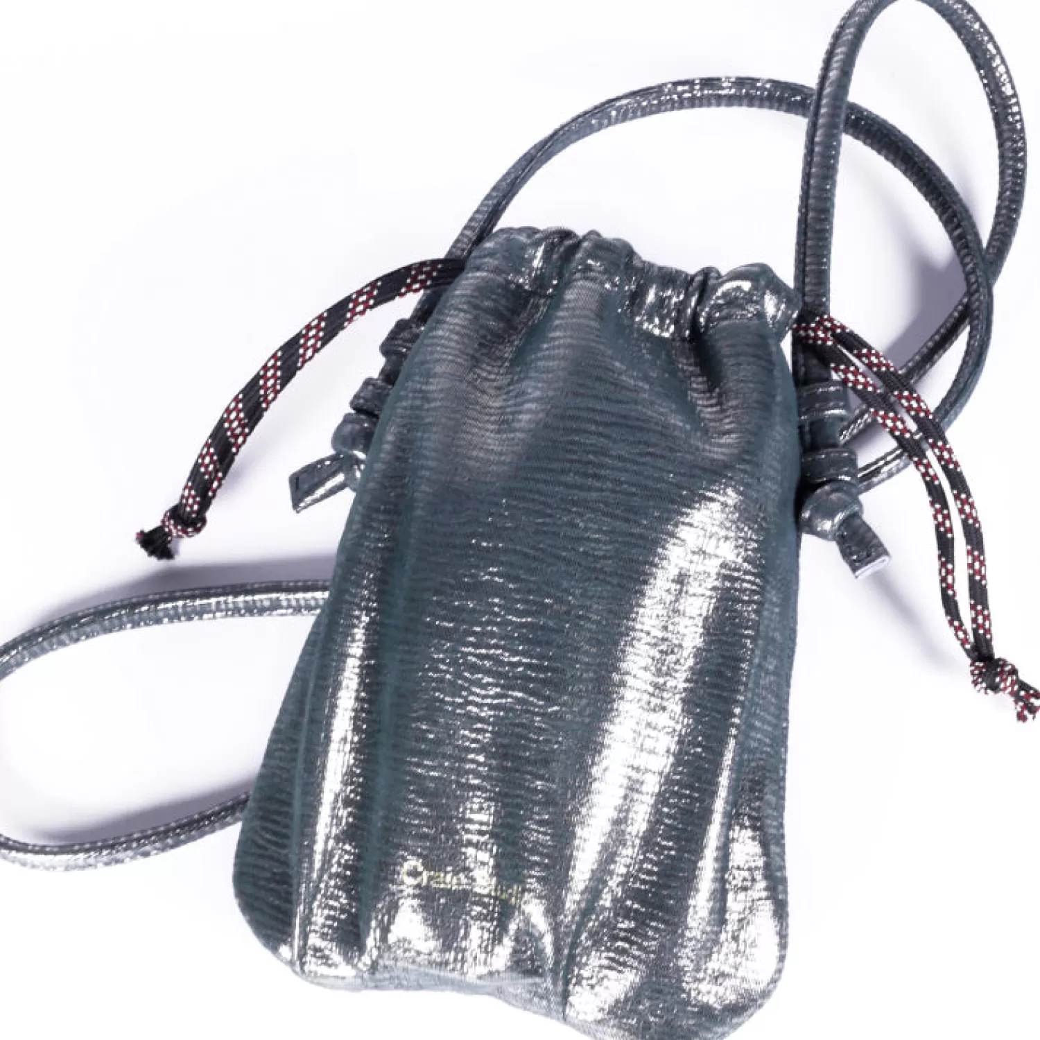 Fashion Craie Studio Pochette Milli Chrome Argent