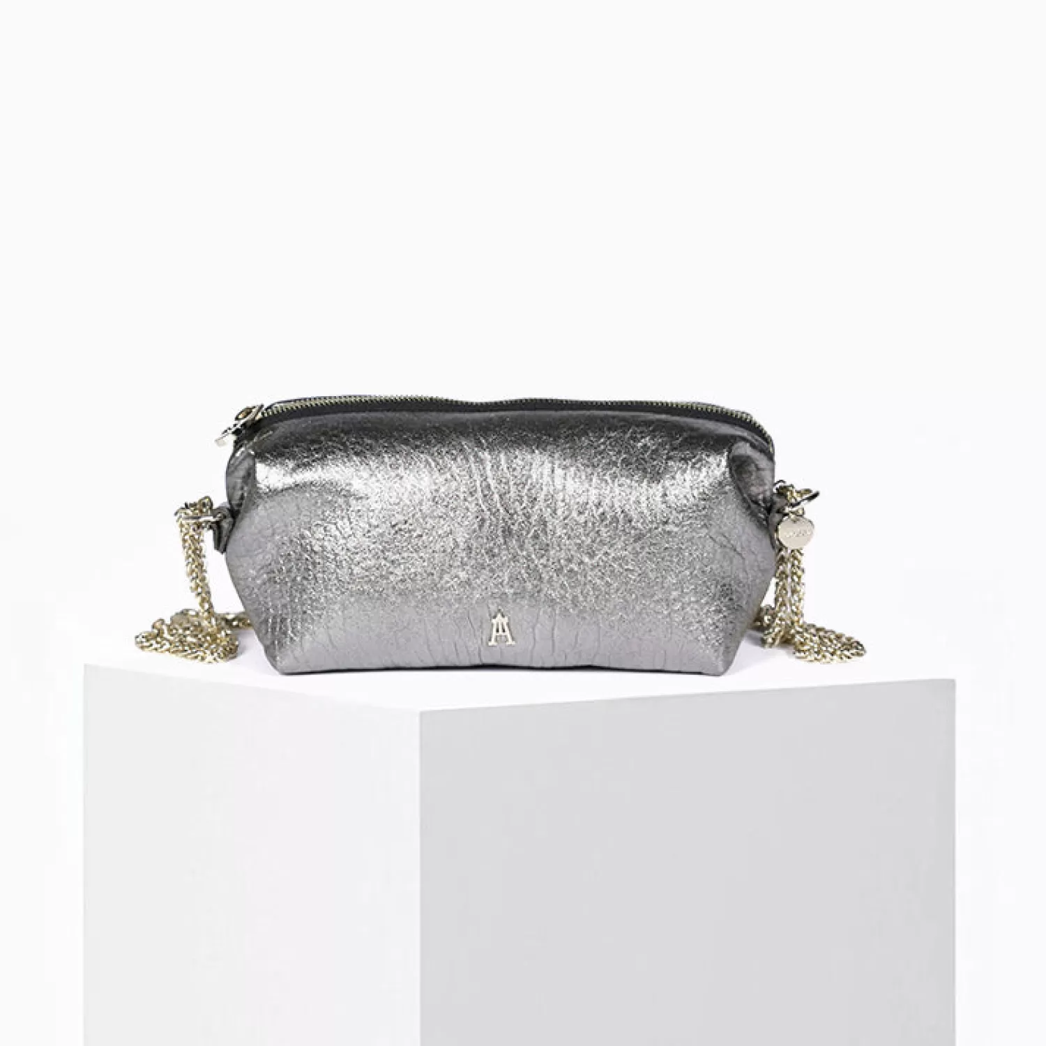 Cheap Craie Studio Pochette Nuage Bubble Métal Argent