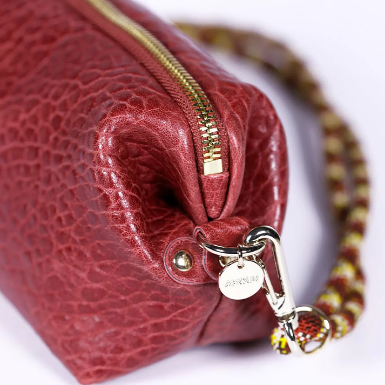 pochette_nuage_bubble_red_3.webp Clearance Craie Studio Pochette Nuage Bubble Red Rouge