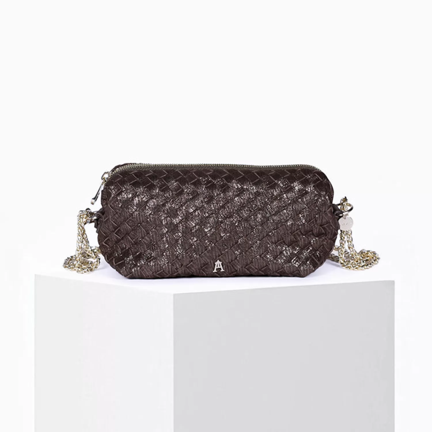 pochette_nuage_tress_moro_2.webp Flash Sale Craie Studio Pochette Nuage Tressé Moro Brun