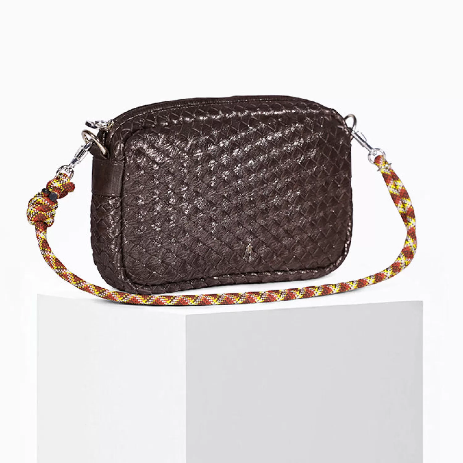 Best Sale Craie Studio Sac Colorado Tressé Moro Camel