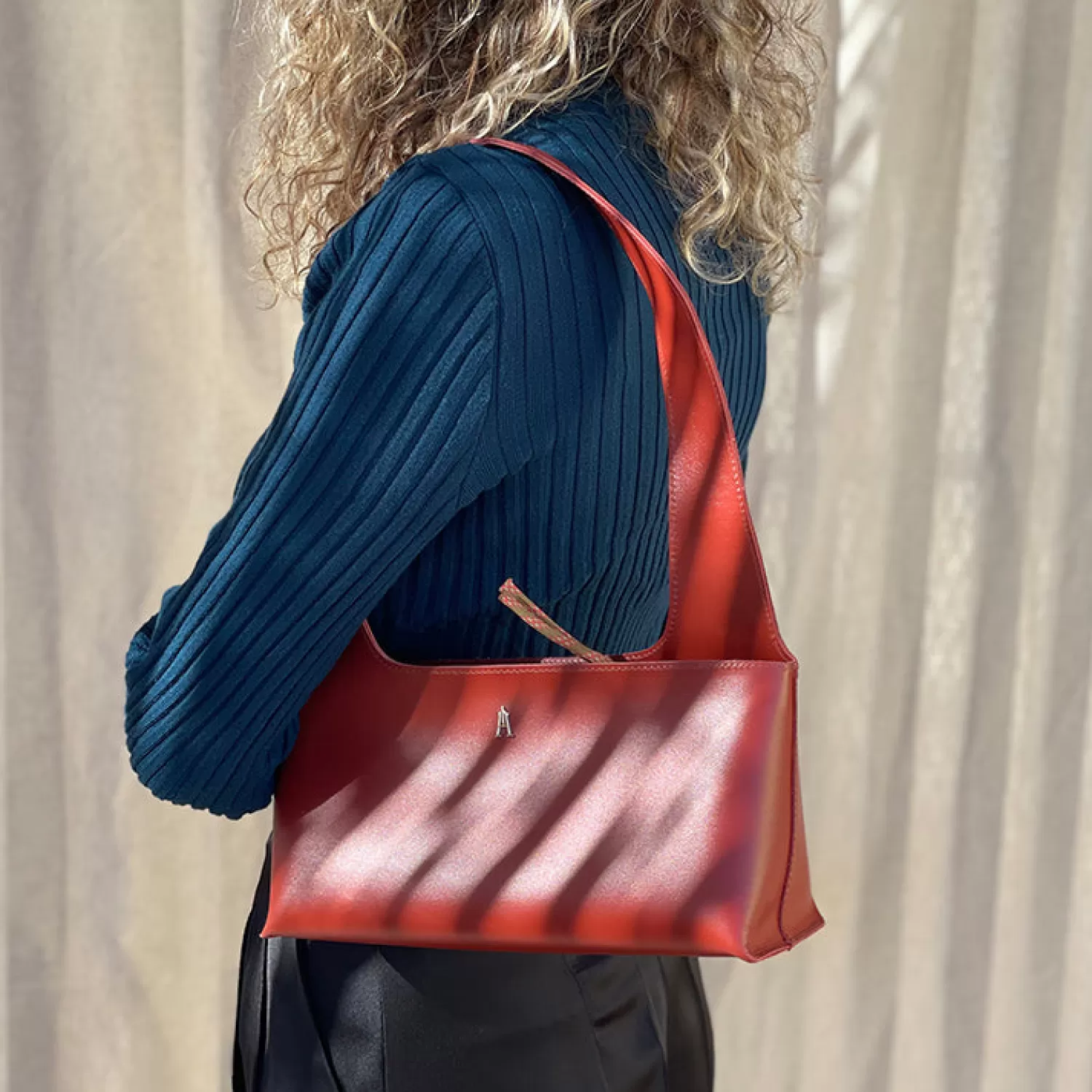 Fashion Craie Studio Sac Ellipse Terracotta Orange