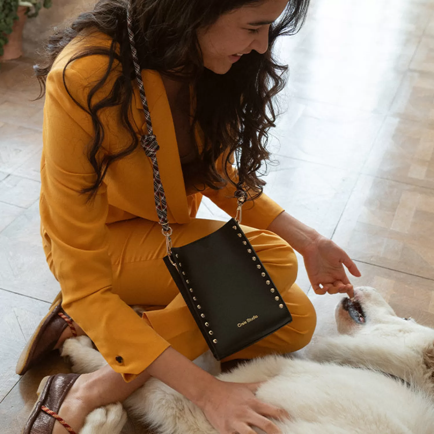 Store Craie Studio Sac Essence Clou Noir