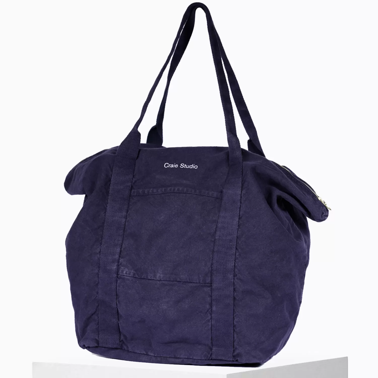 Online Craie Studio Sac 24H coton Encre Bleu