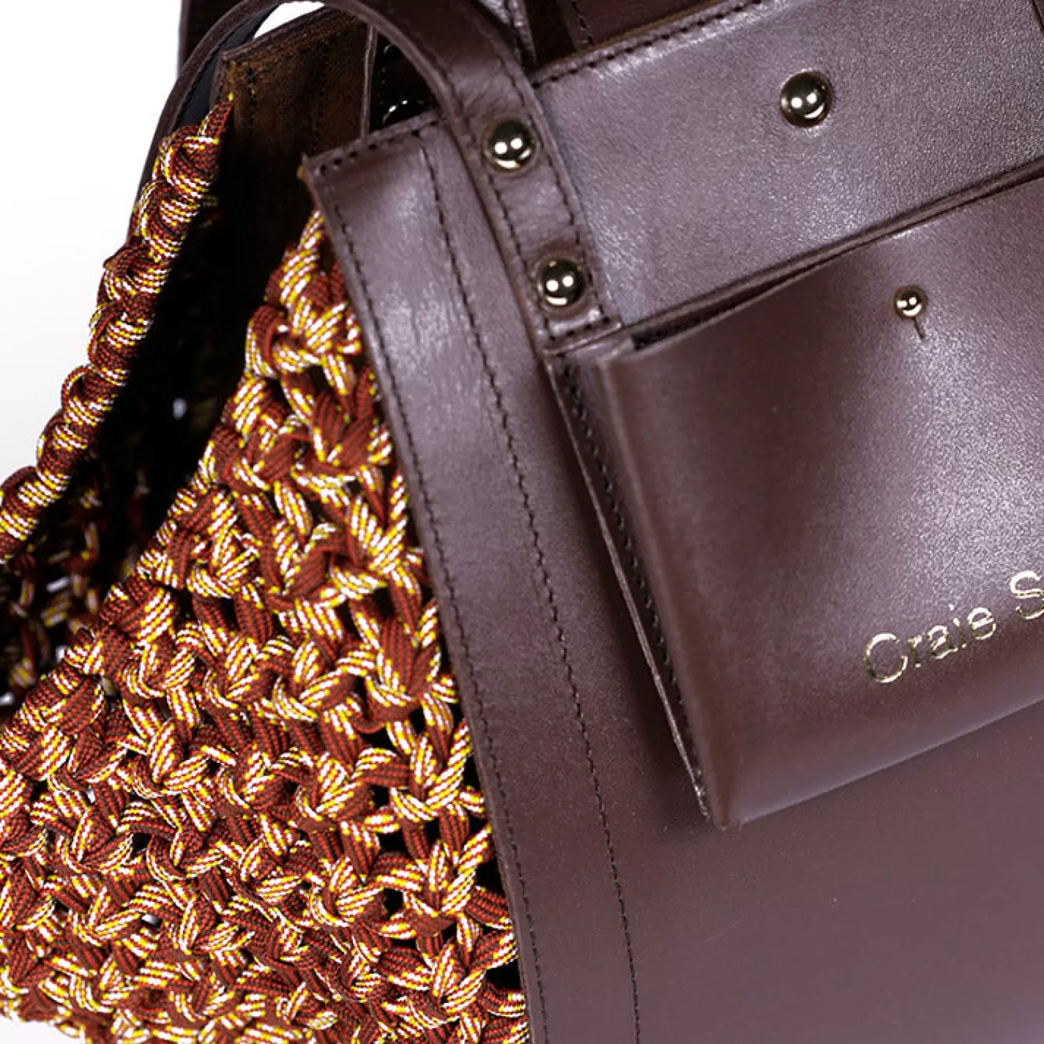 sac_link_macram_choco_mix_4.webp Best Sale Craie Studio Sac Link macramé Choco Mix Brun