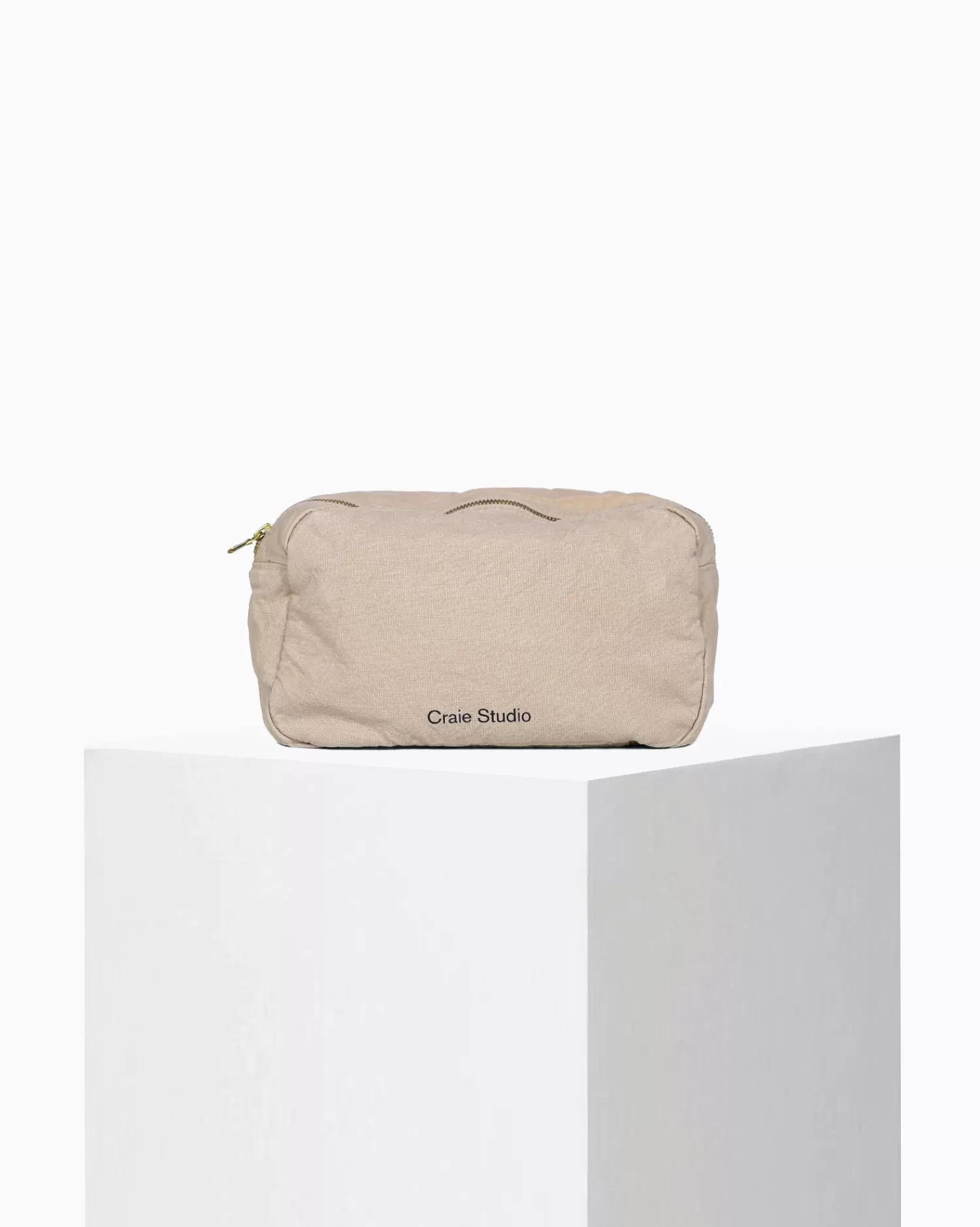 Fashion Craie Studio Trousse coton Ficelle Gris