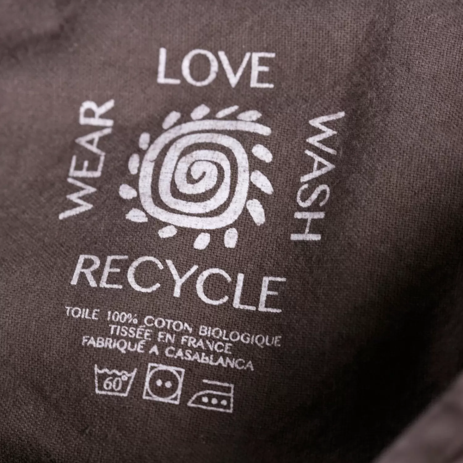 Best Craie Studio Trousse coton Taupe