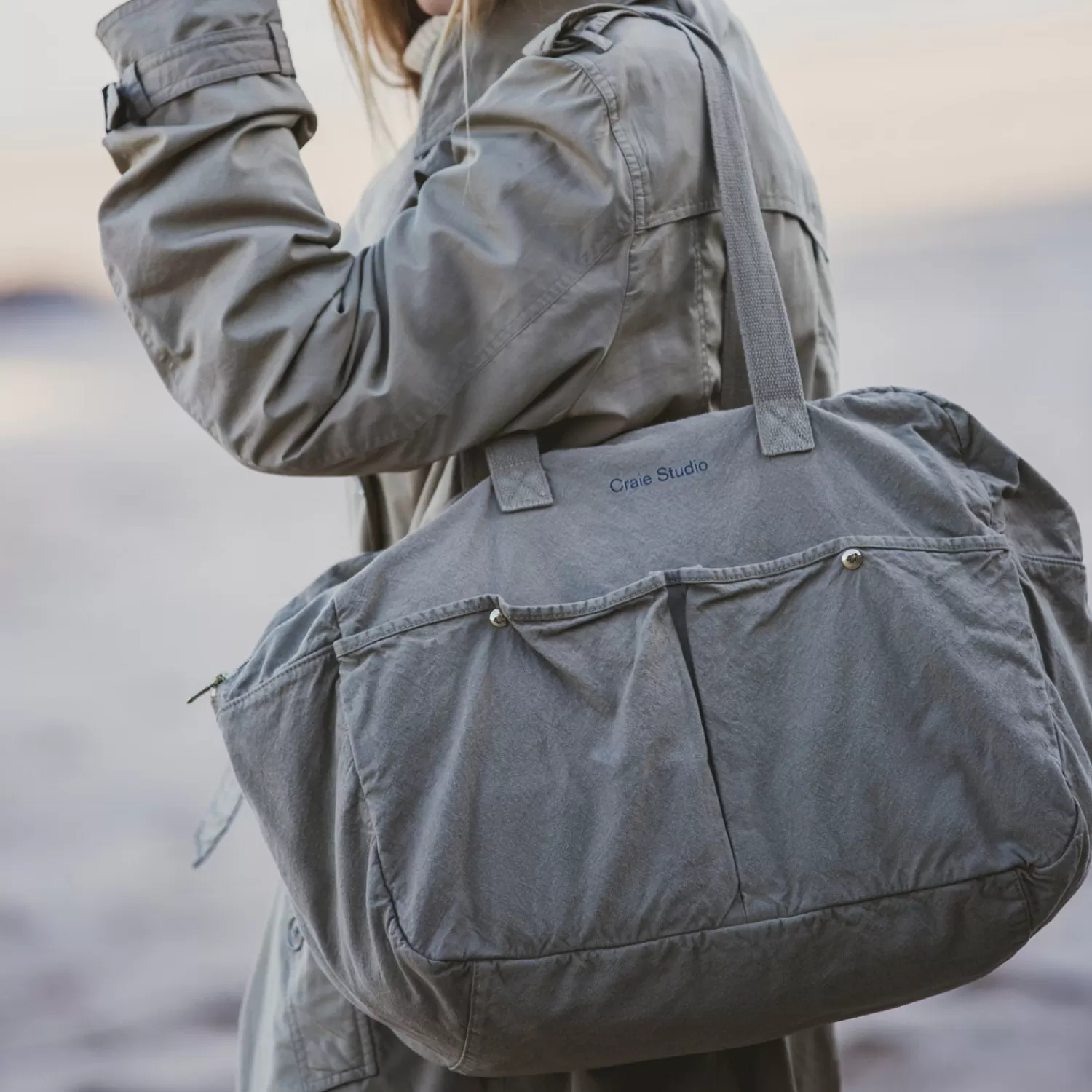 weekend_bag_coton_dahlia_4.webp New Craie Studio Week-end bag coton Dahlia Rose